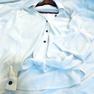 🔥2 for $5🔥SHEIN Women’s Loose Fit Long Sleeves Blouse Size: S